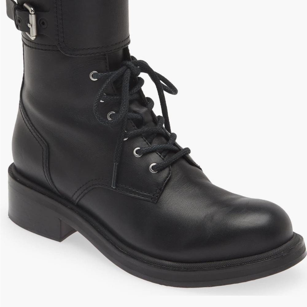 rag & bone Lace Up Moto Boot